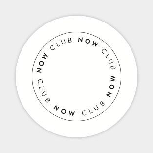 Now Club Logo Magnet